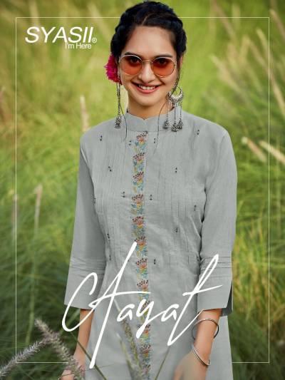 Aayat By Syasii Designer Festive Wear Kurti Collection